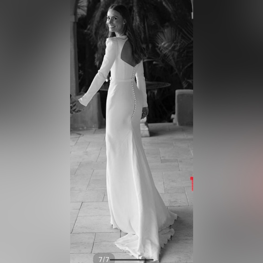 Never worn white dress